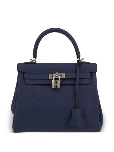  Hermès Pre-owned 2022 Kelly 25 Handbag - Blue 