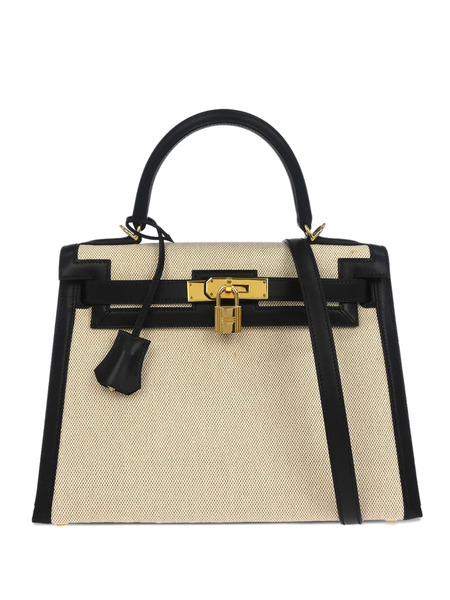  Hermès Pre-owned 2002 28 Kelly Tote Bag - Neutrals 