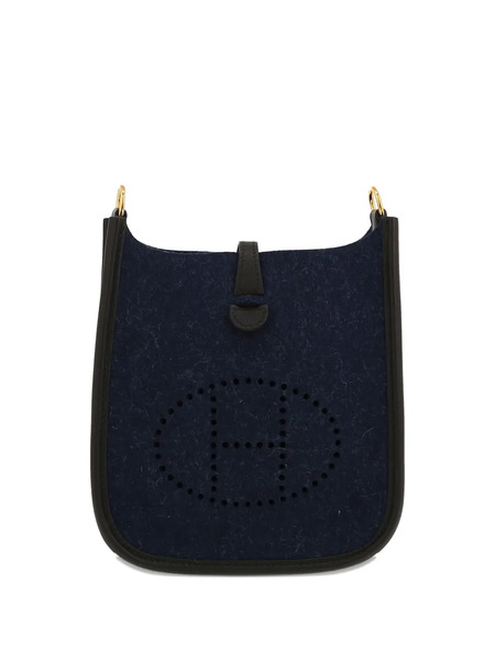  Hermès Pre-owned Mini Evelyne Shoulder Bag - Blue 