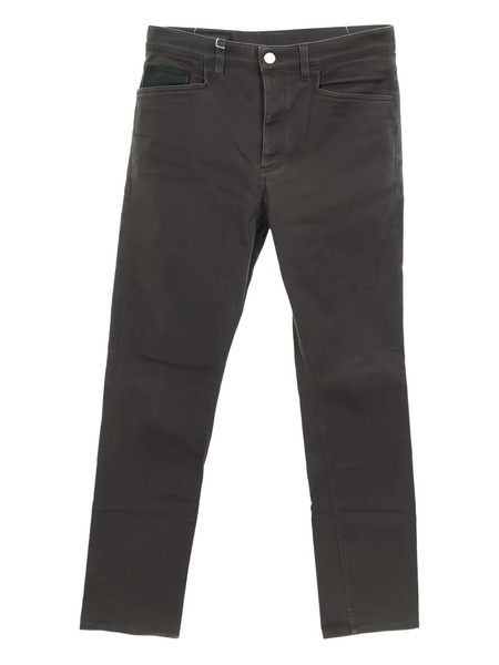  Hermès Pre-owned 2000s Belt-loop Trousers - Grey 