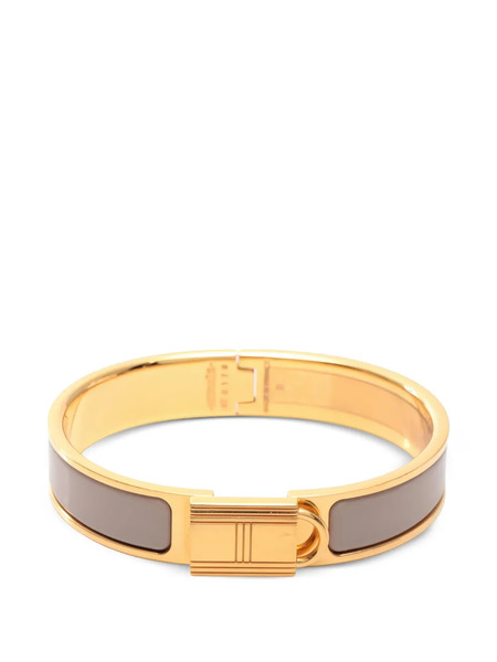  Hermès Pre-owned 2000s Click Cadena Pm Bangle - Gold 