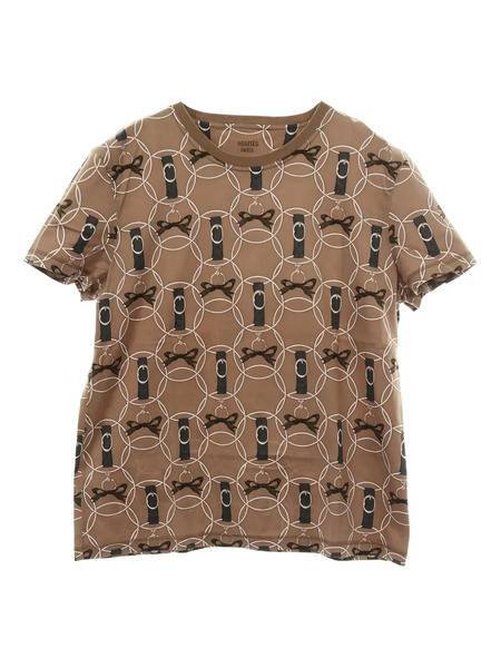  Hermès Pre-owned 10s Printed T-shirt - Brown 