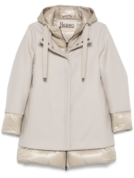  Herno A-line Lightweight Coat - Neutrals 