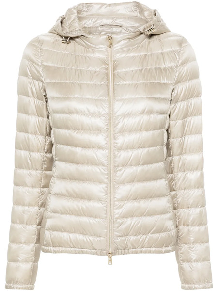  Herno Angela Quilted Puffer Jacket - Neutrals 