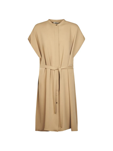  Herno Belted Midi Dress - Neutrals 