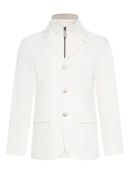  Herno Button Blazer - White 