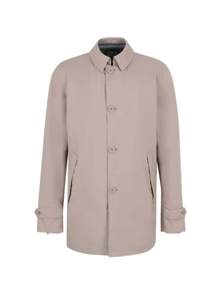  Herno Button Pocket Coat Set - Brown 