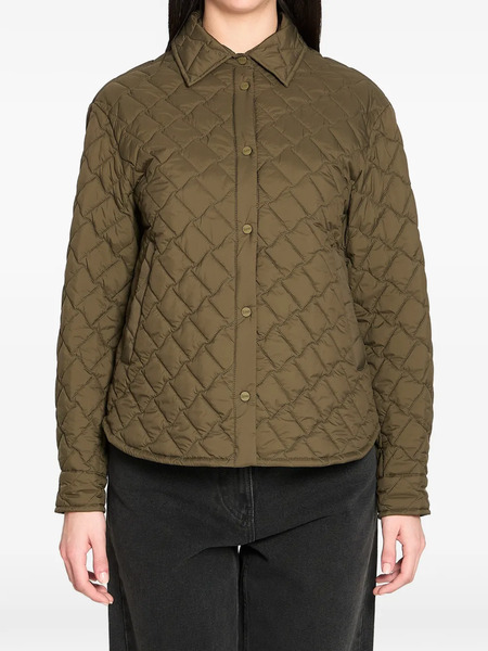  Herno Button Quilted Jacket - Green 