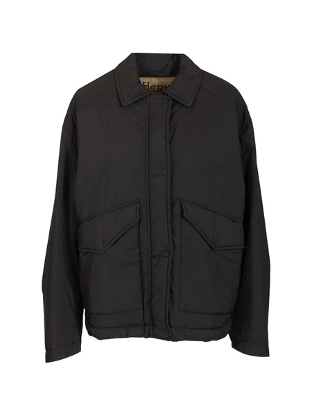  Herno Buttoned Pocket Jacket - Black 