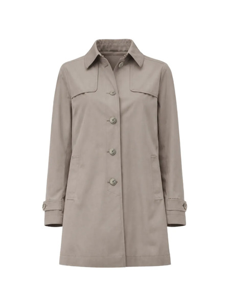  Herno Buttoned Trench Coat - Neutrals 