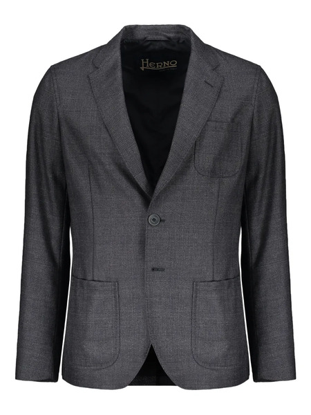  Herno Chest-pocket Blazer - Grey 