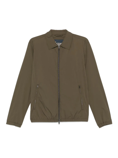  Herno Classic-collar Shirt Jacket - Green 