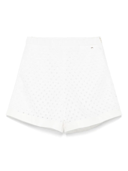  Herno Cut-out Shorts - White 