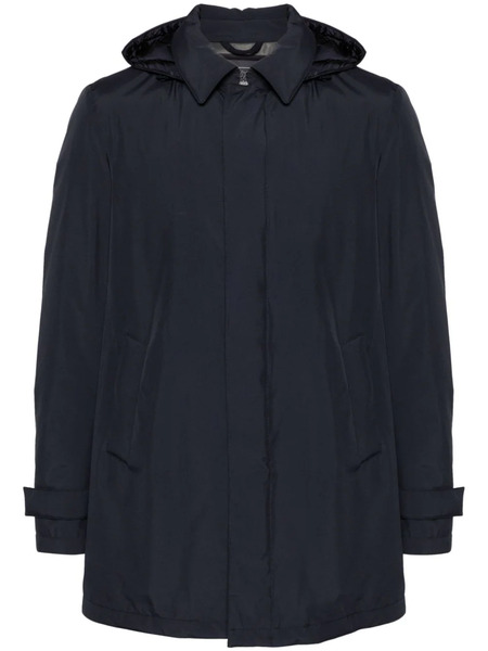  Herno Detachable-hood Down Coat - Blue 