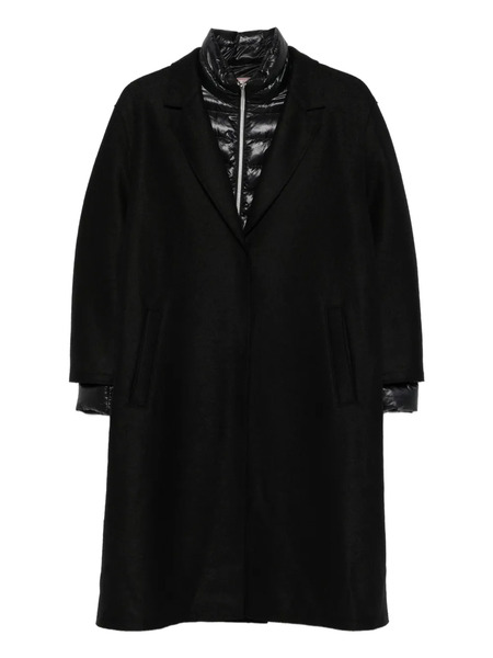 Herno Detachable-liner Coat - Black 