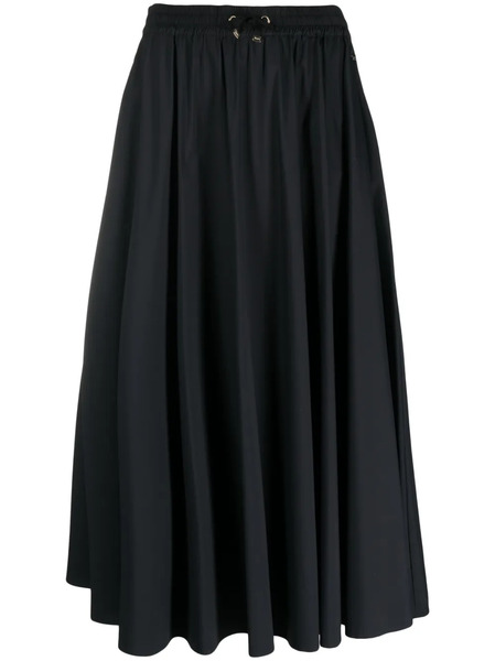 Herno Drawstring Maxi Skirt - Black 