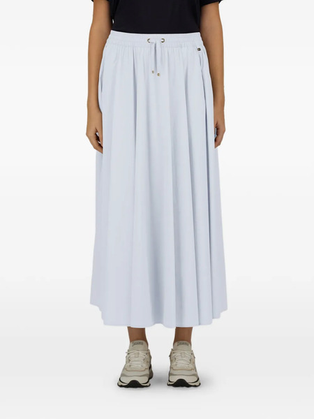  Herno Drawstring Midi Skirt - Blue 