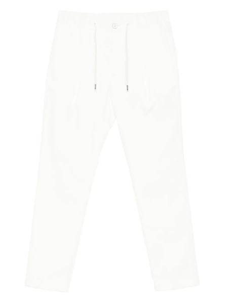  Herno Drawstring-waist Trousers - White 