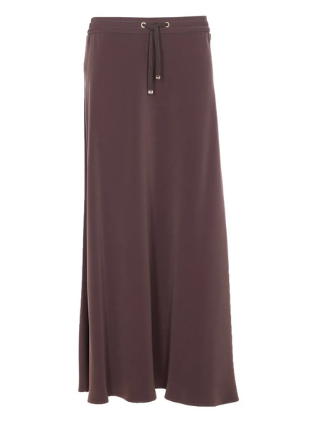  Herno Elasticated-waist Drawstring Skirt - Brown 