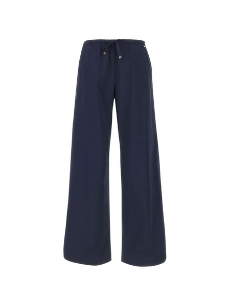  Herno Elasticated Wide-leg Trousers - Blue 
