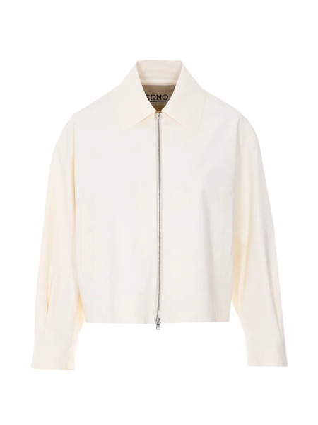  Herno First-act Zip High-neck Jacket - Neutrals 