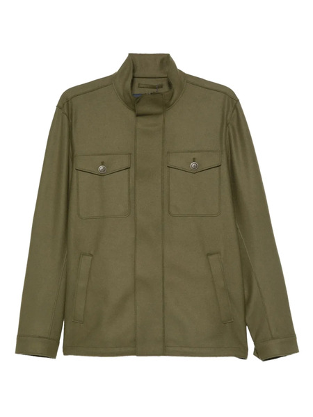  Herno Flap-pocket Military Jacket - Green 