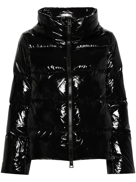  Herno Gloss Puffer Jacket - Black 
