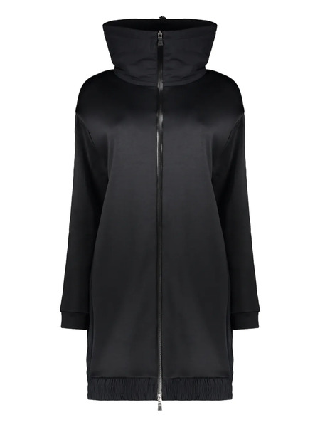  Herno High-collar Zip Coat - Black 
