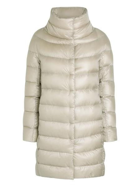  Herno High-neck Quilted Coat - Grey 