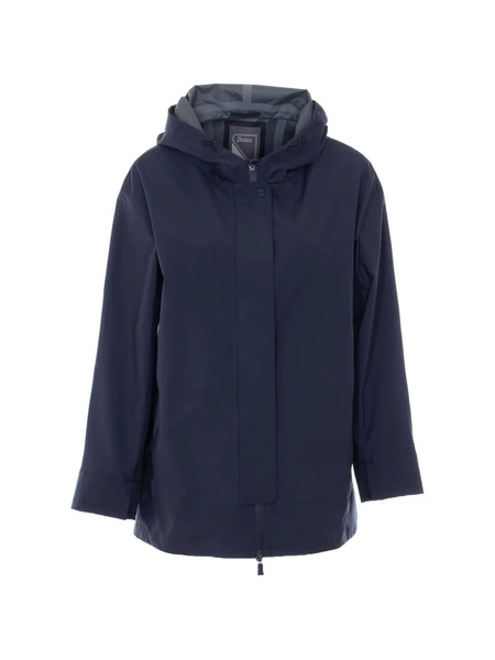  Herno Hooded Coat - Blue 