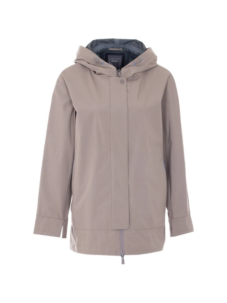  Herno Hooded Coat - Grey 