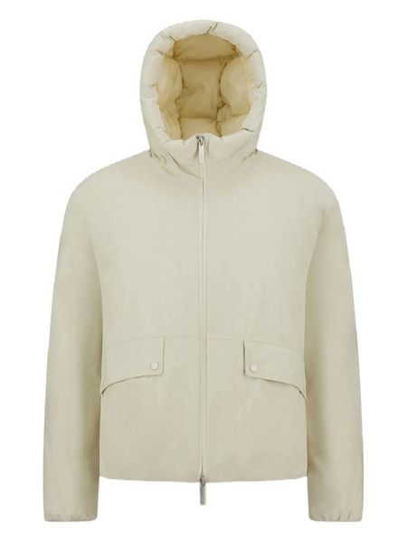  Herno Hooded Flap-pocket Jacket - Neutrals 