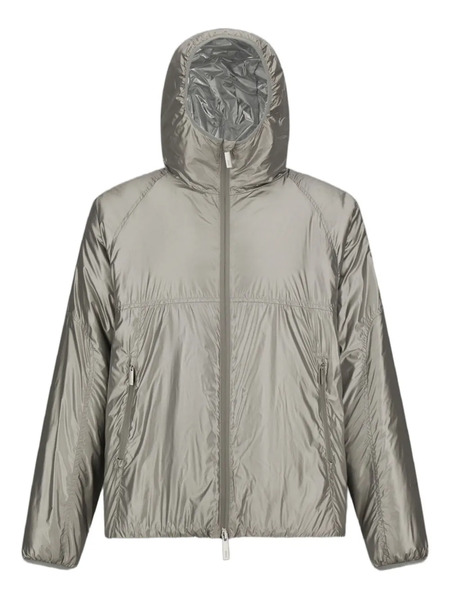  Herno Hooded Metallic Jacket - Silver 