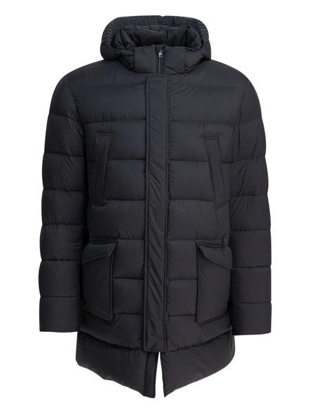  Herno Hooded Padded Jacket - Black 