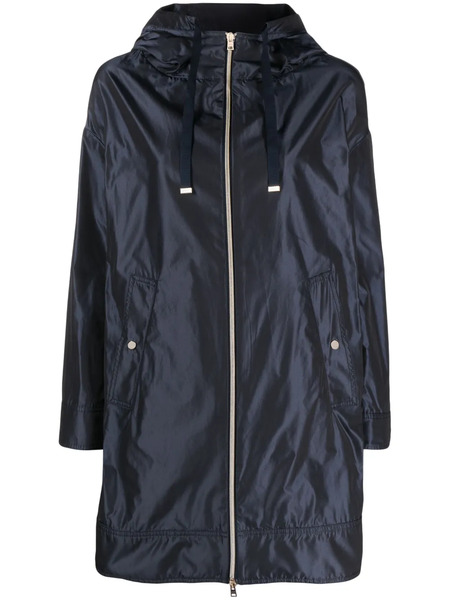 Herno Hooded Parka - Blue 