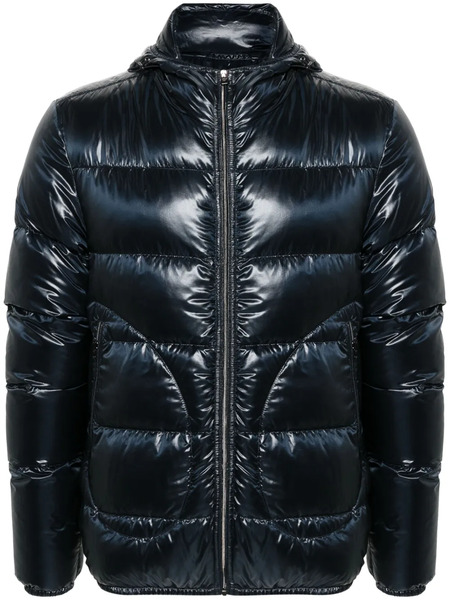  Herno Hooded Puffer Jacket - Blue 