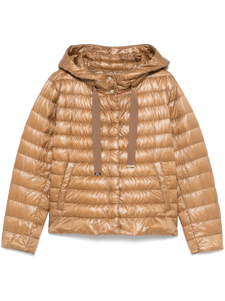  Herno Hooded Puffer Jacket - Brown 