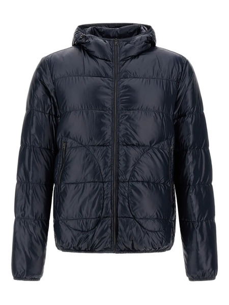  Herno Hooded-quilted Jacket - Blue 
