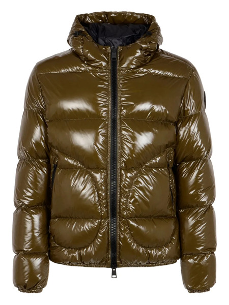  Herno Hooded Quilted Jacket - Green 