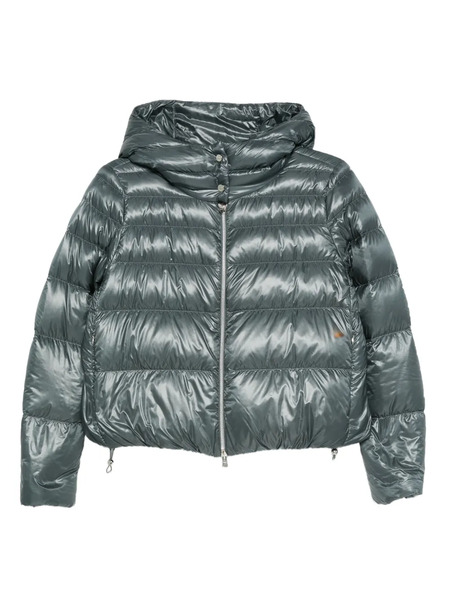  Herno Hooded Quilted Jacket - Grey 