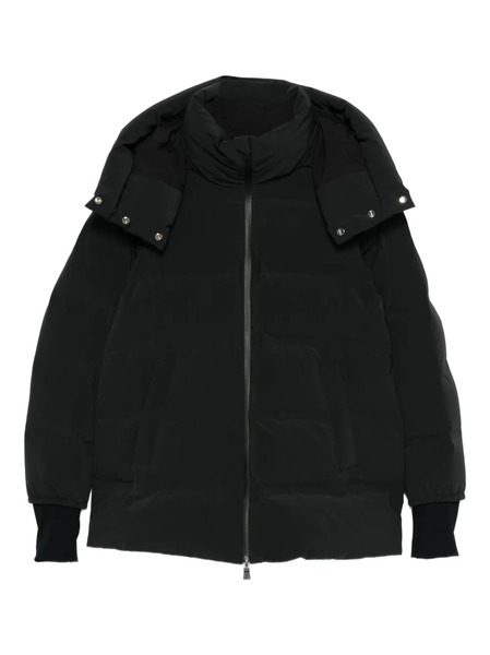  Herno Hooded Zip-up Jacket - Black 