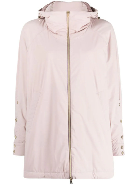  Herno Hooded Zip-up Jacket - Purple 