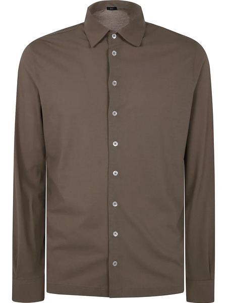  Herno Jersey Shirt - Brown 