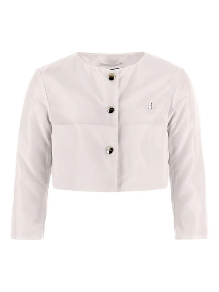  Herno Kids Buttoned Jacket - Pink 