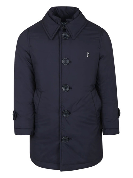  Herno Kids Logo Padded Jacket - Blue 