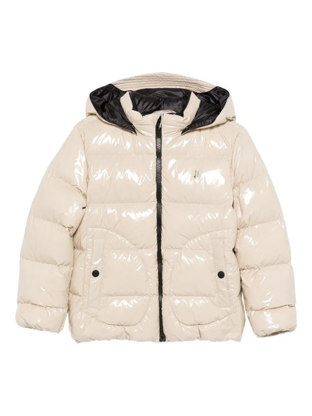  Herno Kids Padded Hooded Jacket - Neutrals 