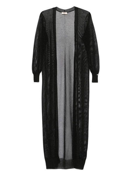  Herno Knitted Coat - Black 