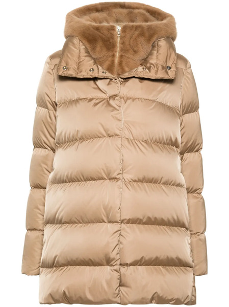  Herno Layered Puffer Coat - Neutrals 