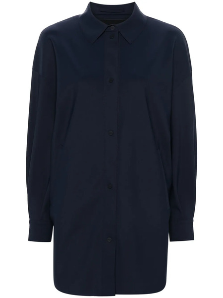  Herno Logo-engraved Shirt - Blue 