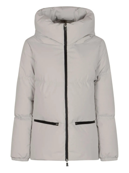  Herno Logo-print Padded Jacket - Neutrals 
